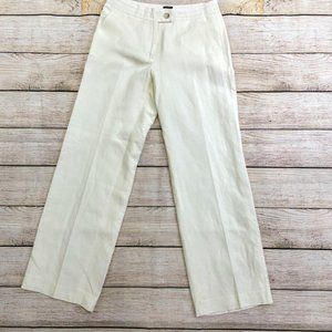 Talbots Heritage Cream Linen Blend Pants 2